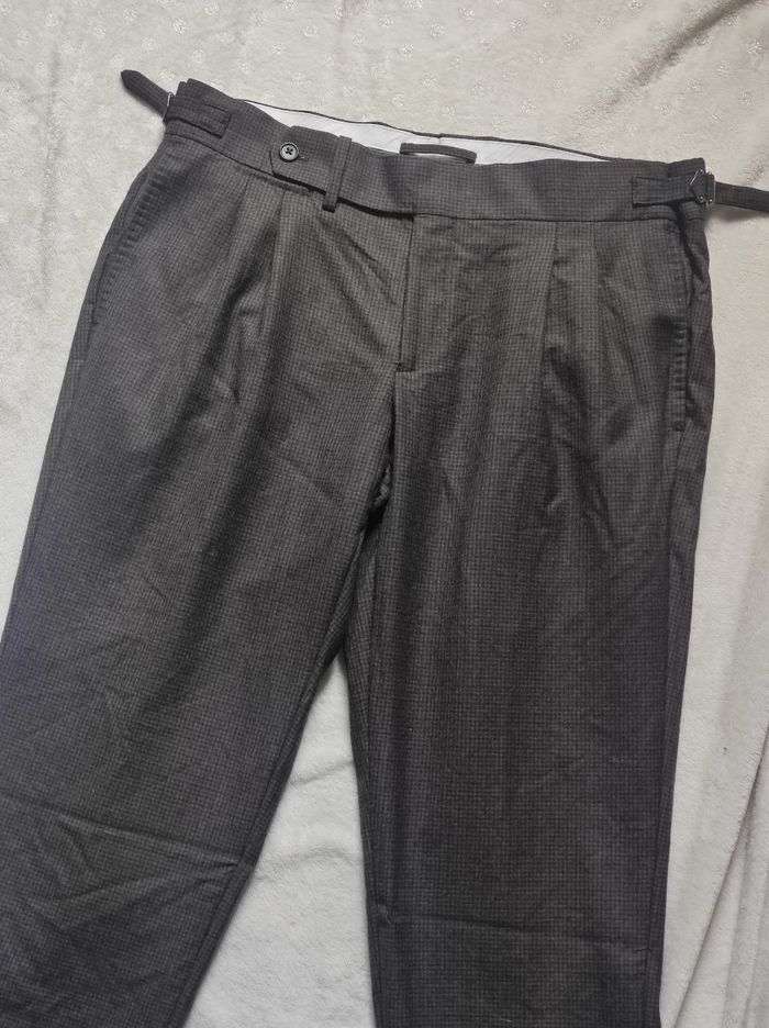 Pantalon chino laine et coton taille 48 - photo numéro 3
