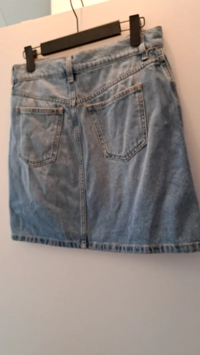 Jupe jeans, Camaieu, 36 - photo numéro 4