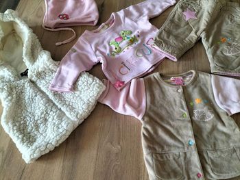 Ensemble fille hiver 1 mois