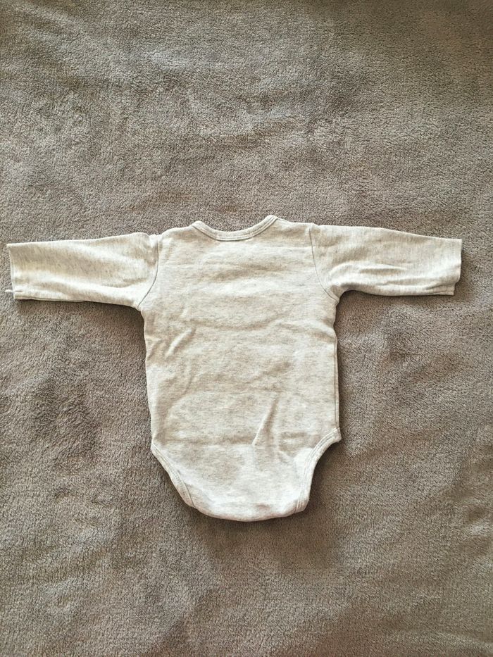 Bodi manches longues 1 mois - photo numéro 2