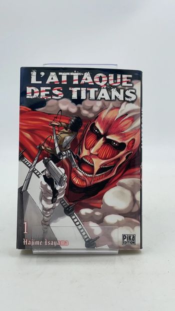 Livre Manga l’attaque des Titans Pika Édition N•1