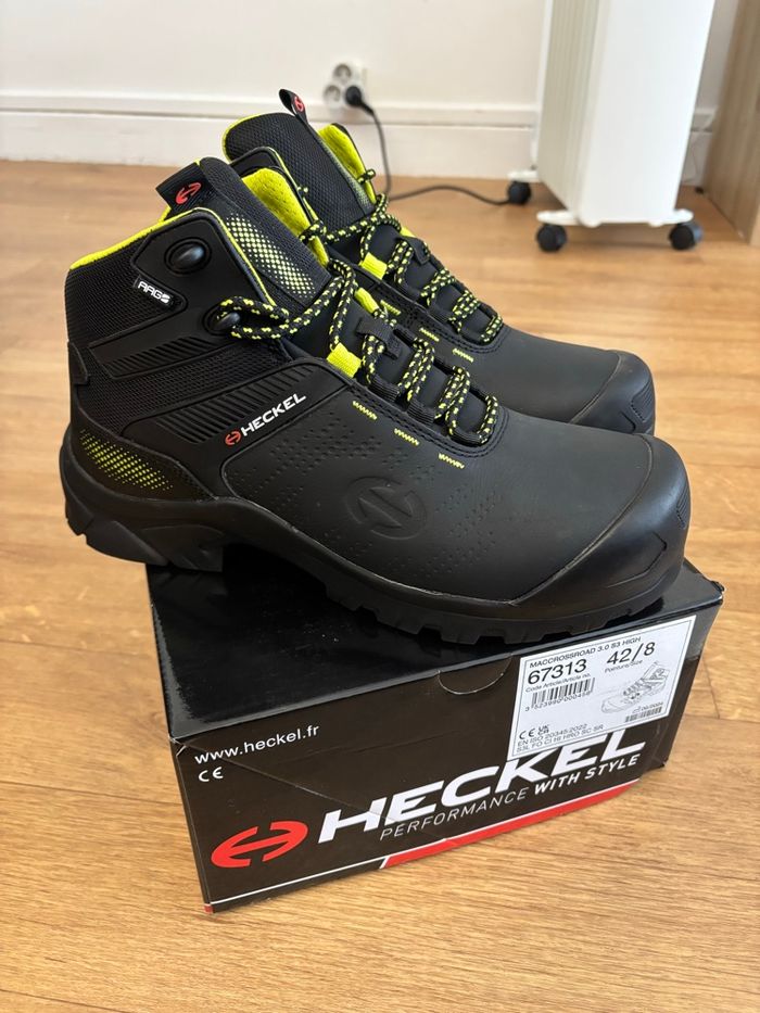 Chaussure de sécurité montante S3 MacCrossroad 3.0 High HECKEL 67313 taille 42