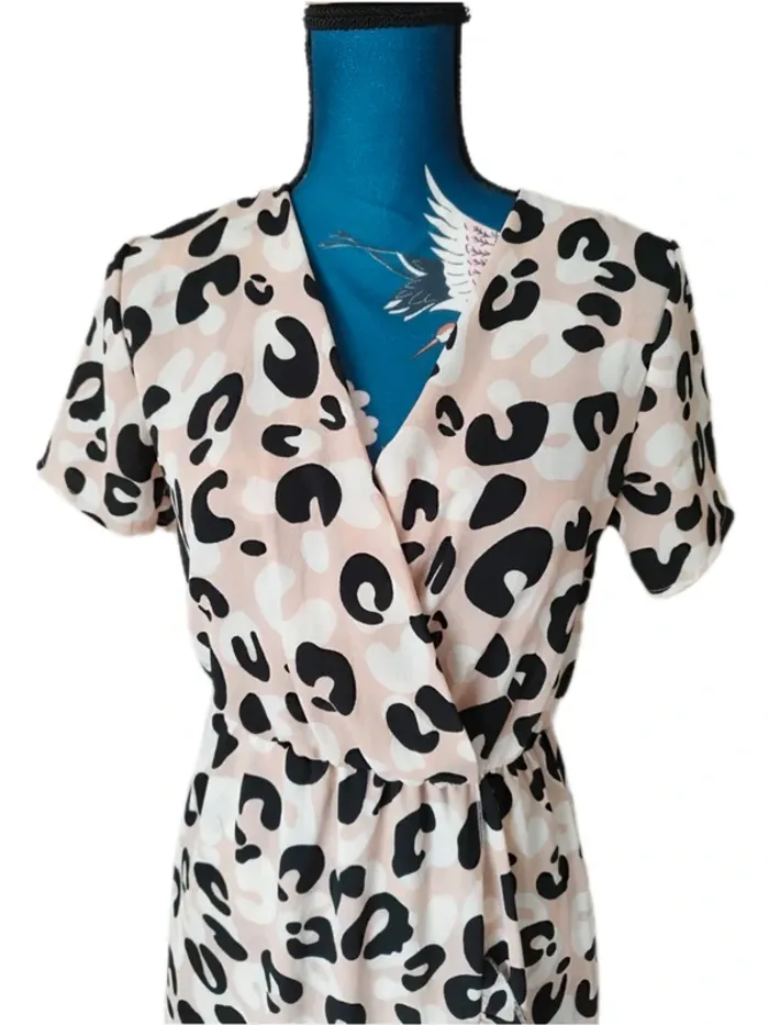 Robe longue cache coeur femme léopard été - Drop Wild - photo numéro 5