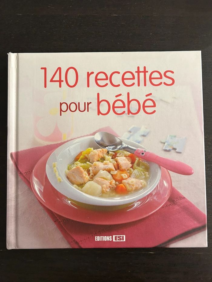 Livre de recettes pour bébé