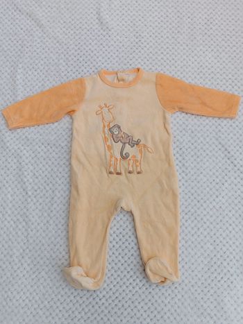 🔸 Pyjama Singe Carrefour - 12 mois 🔸