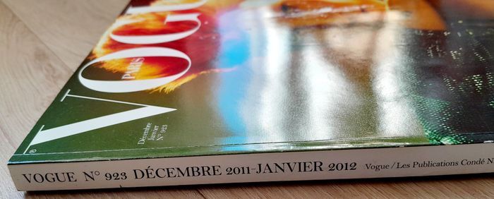 Magazine Vogue n°923 décembre 2011 janvier 2012 spécial rock - photo numéro 3