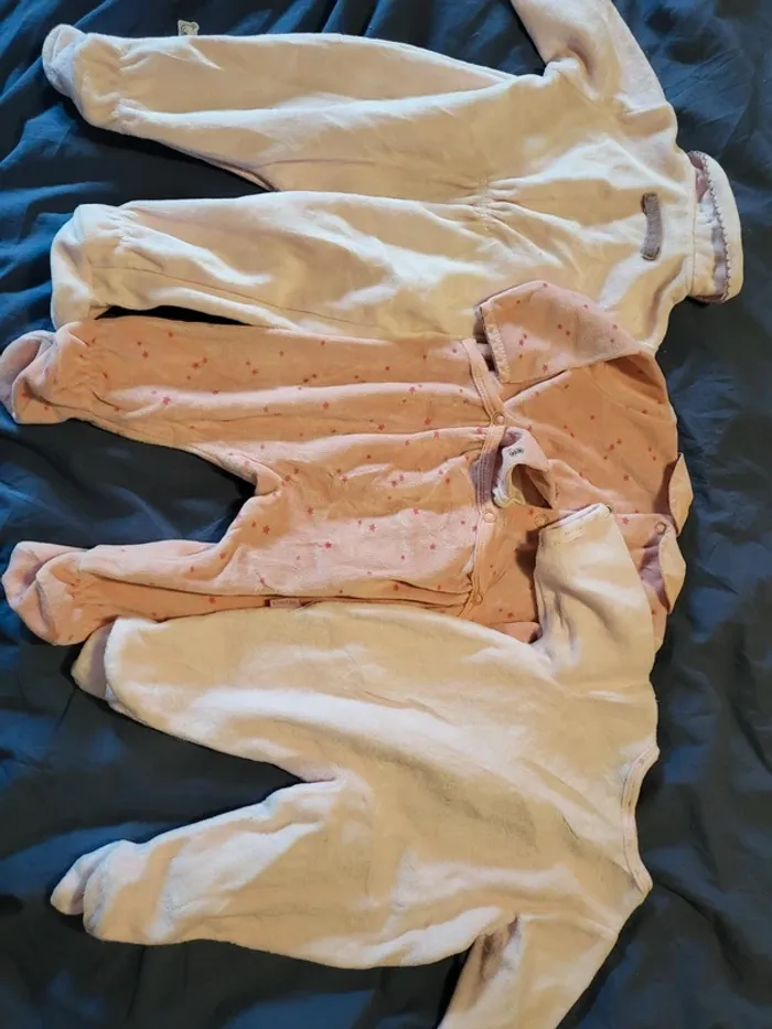 Lot de 3 pyjamas en velours - photo numéro 8