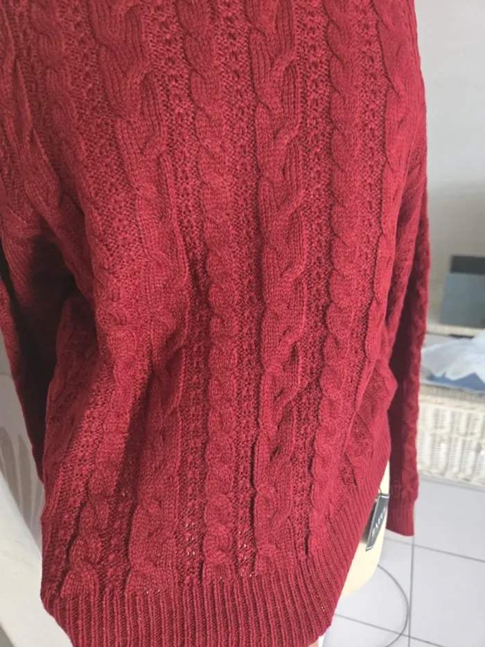Magnifique pull femme grosse maille neuf - photo numéro 4