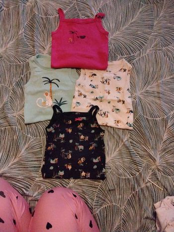 Lots de 4 bodies mixte  - 24 Mois