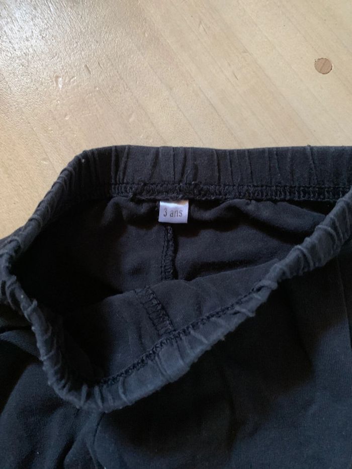 Leggings noir 3 ans - photo numéro 2