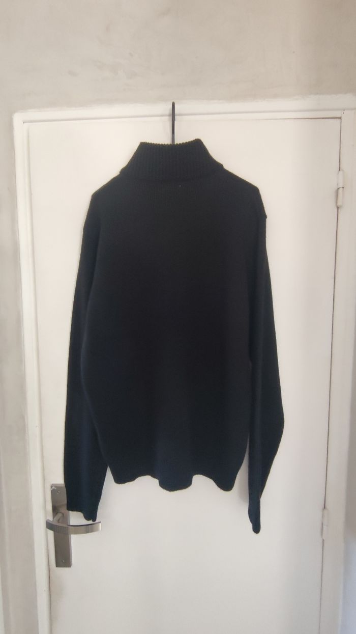 pull homme zippé taille XL couleur noir marque tout simplement - photo numéro 8