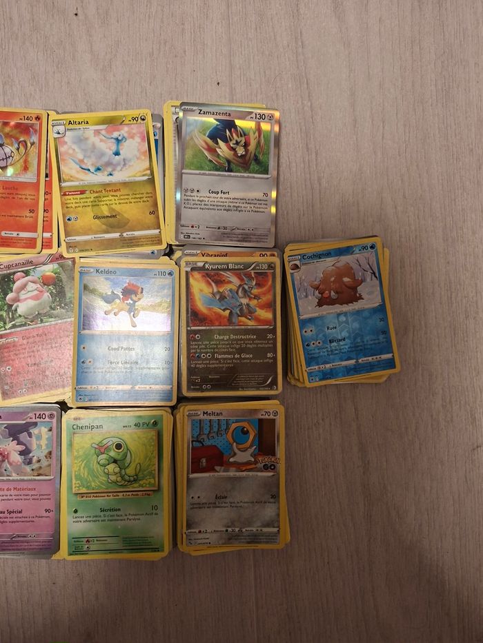 Lot 500 cartes pokemon tout types, états, années et séries - photo numéro 3