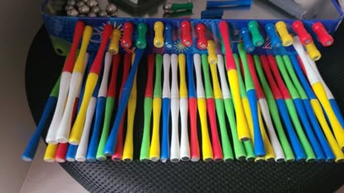 Jeu bâtons et billes magnétiques -