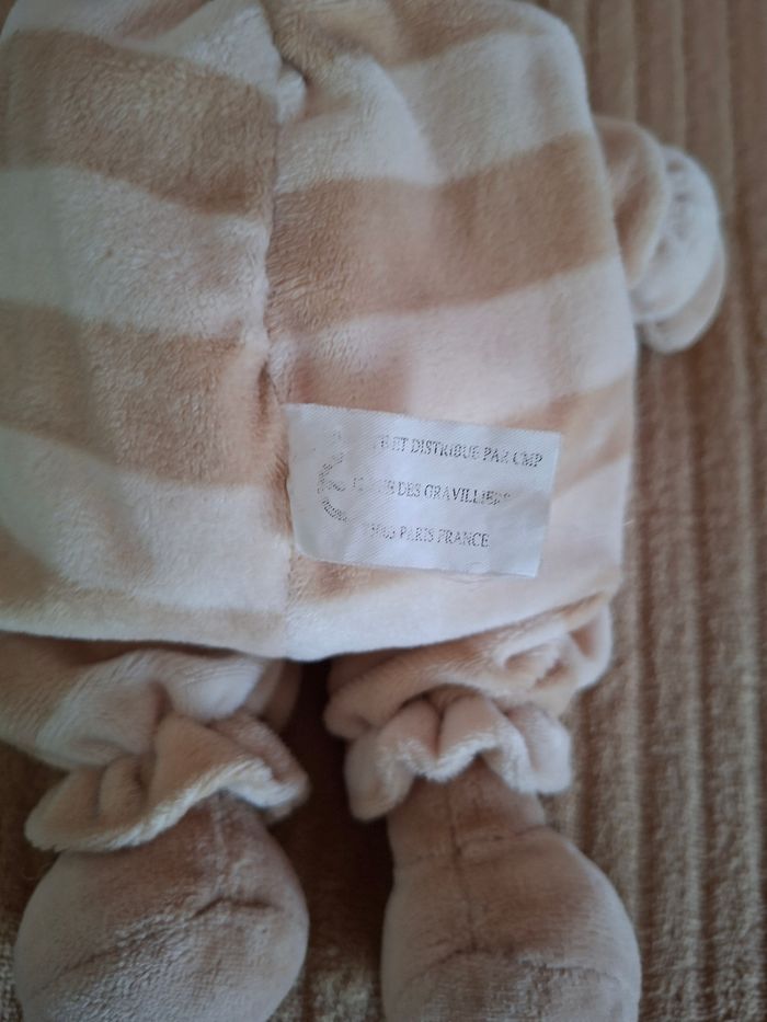 Doudou/Peluche Ours CMP - photo numéro 3