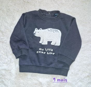 Pull garçon 9 mois