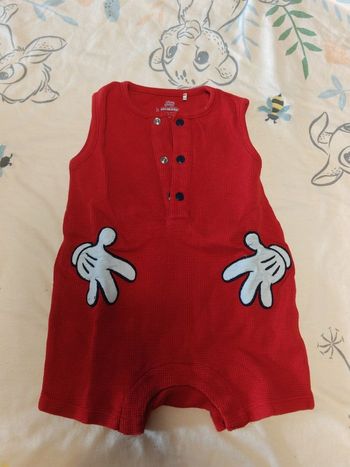 Barboteuse Mickey Disney 3mois