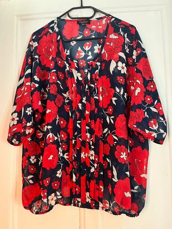 Blouse en voilage