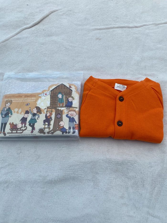 Gilet cardigan festif xxl innovator manymonths laine merinos