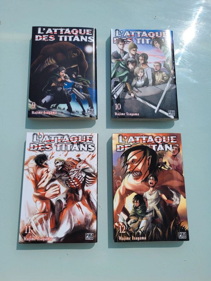 3 coffret Pika Édition : L'attaque des titans tomes 1 à 12 - photo numéro 18