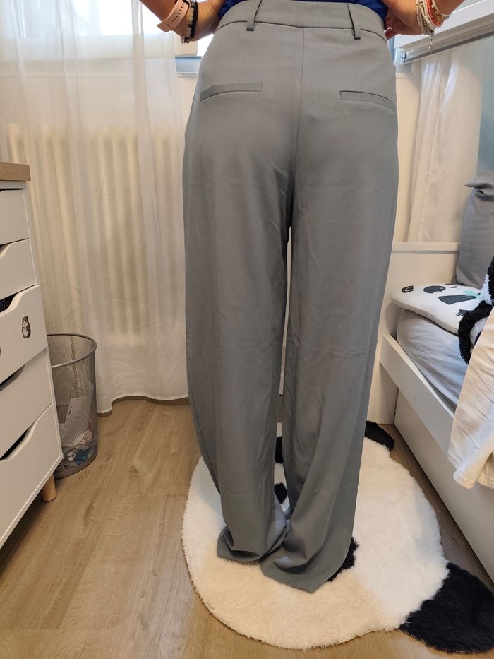 Pantalon souple cache cache 36 bleu clair - photo numéro 3