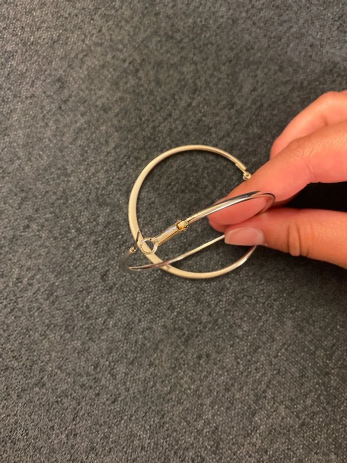 boucle d’oreilles argentées - photo numéro 2