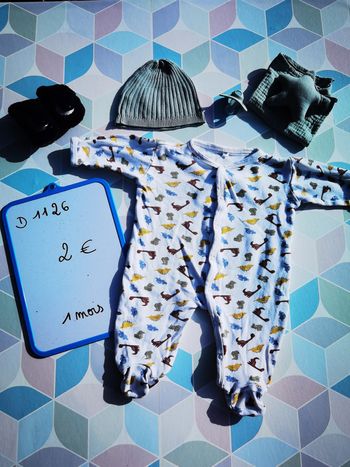 D-1126 - pyjama garçon 1 mois