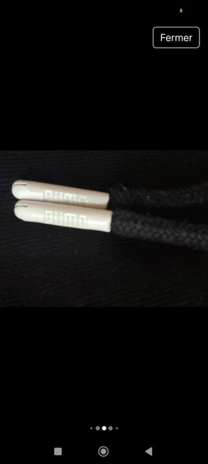 sweat à capuche homme Streetwear Puma noir et blanc taille M 38 - photo numéro 9