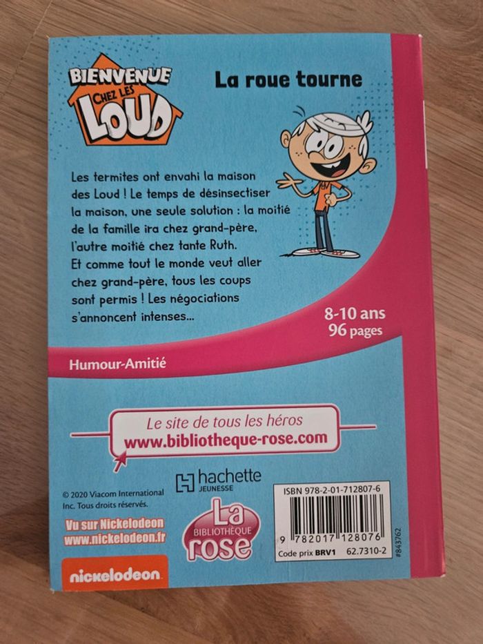 Livre Bienvenue chez les Loud La roue Tourne - photo numéro 2