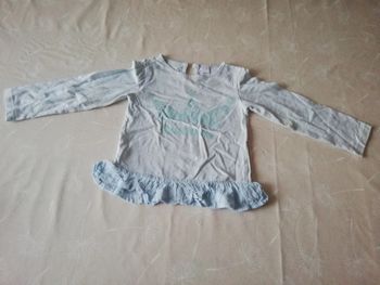 Tee shirt manches longues vert Tex 36 mois neuf