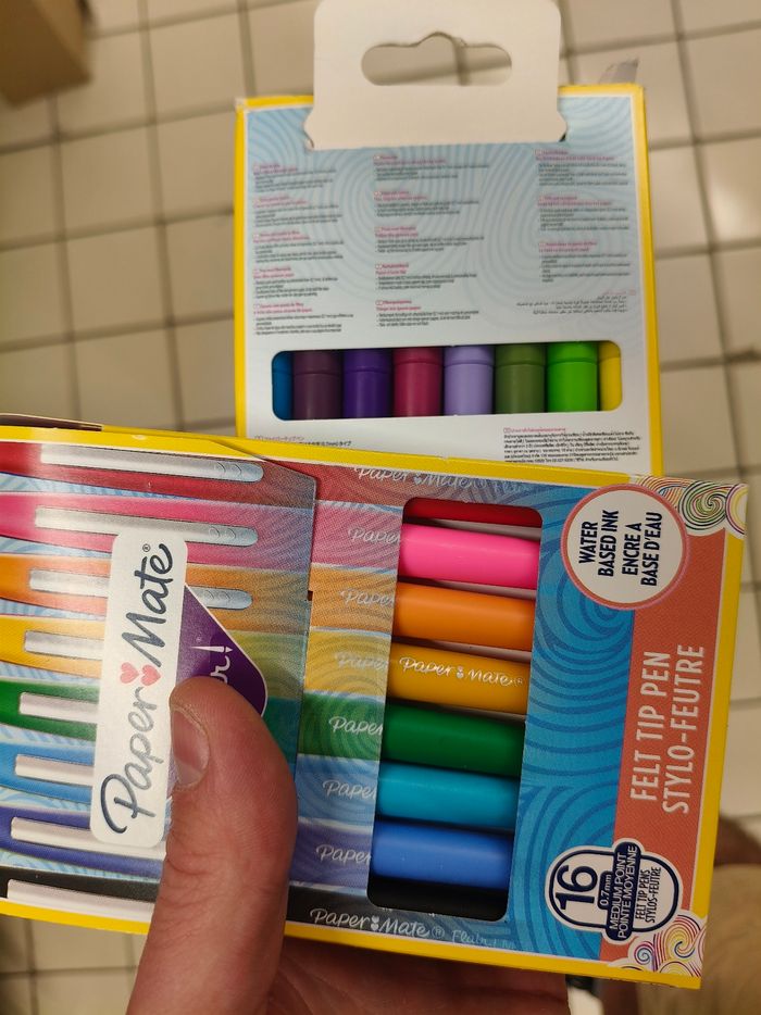Lot de 2 paquets de 16 crayons PaperMate classique chacun neufs - photo numéro 2