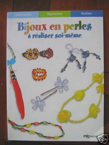 Bijoux en perle à réaliser soi même Livre neuf