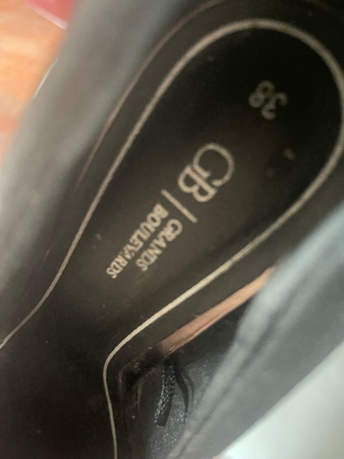 Escarpins denim 38 - photo numéro 3