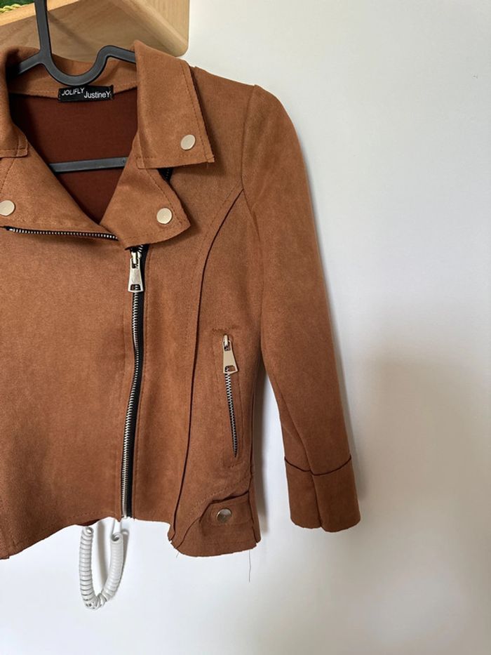 Veste suédine fille - photo numéro 4