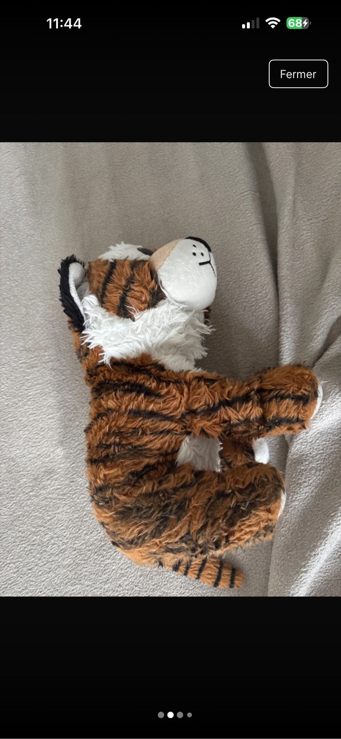 Peluche tigre - photo numéro 2