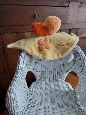 Doudou escargot Un rêve de bébé CMP