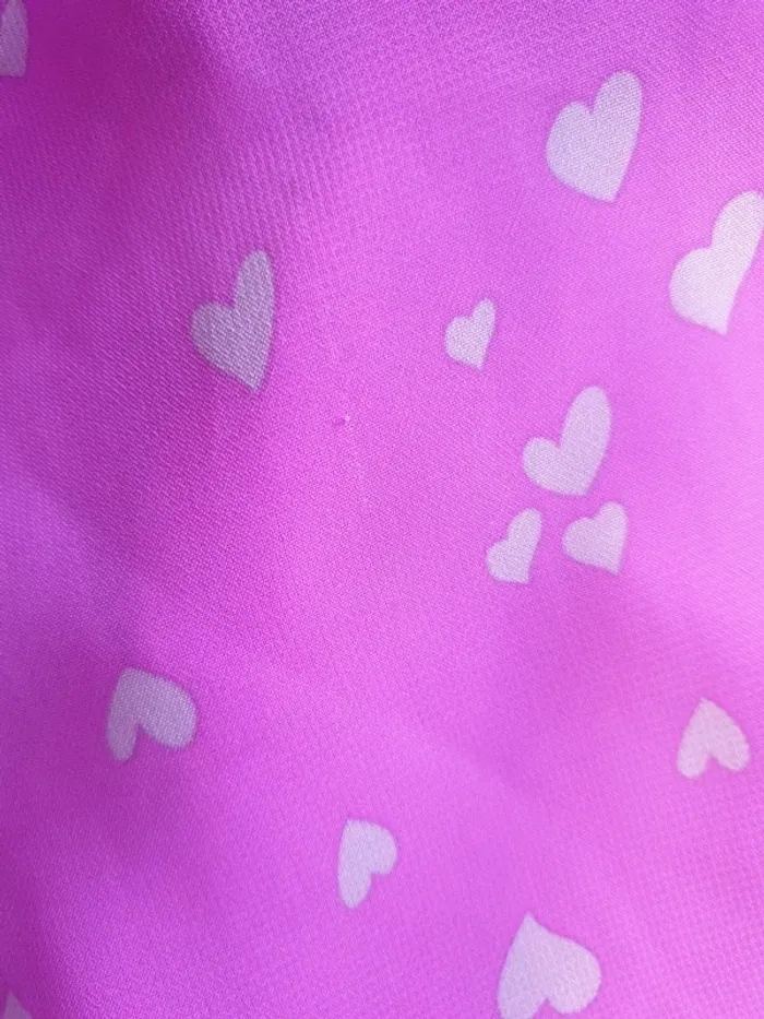 Robe violette coeurs - photo numéro 7
