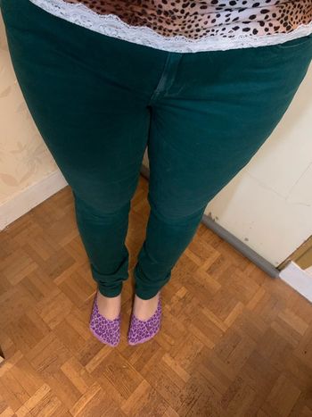 Pantalon vert sapin taille 38