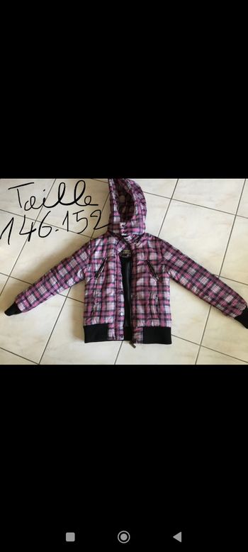 Blouson 12 ans fille rose