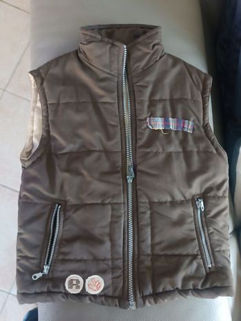 Veste sans manche garçon 6 ans