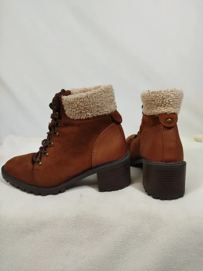 Bottines à talon hiver taille 37 femme - photo numéro 4