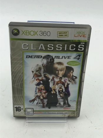 Jeu vidéo Dead or Alive 4 sur console Xbox 360