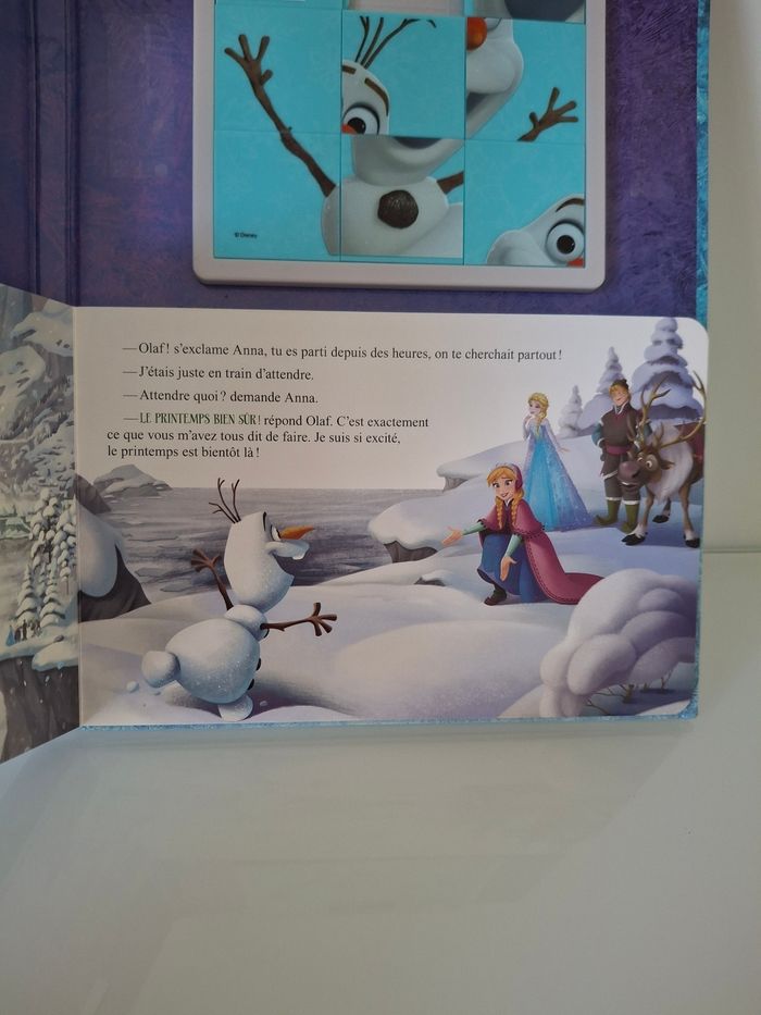 Livre taquin La Reine des Neiges Disney - photo numéro 3