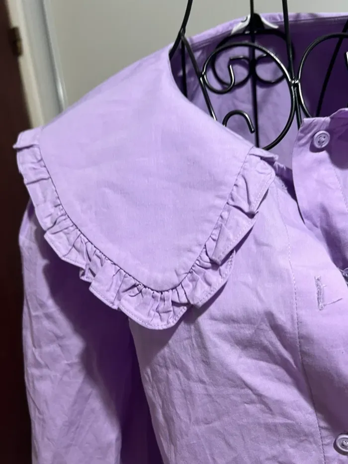 🟩 Chemise vintage en coton 🟩 4 - photo numéro 3