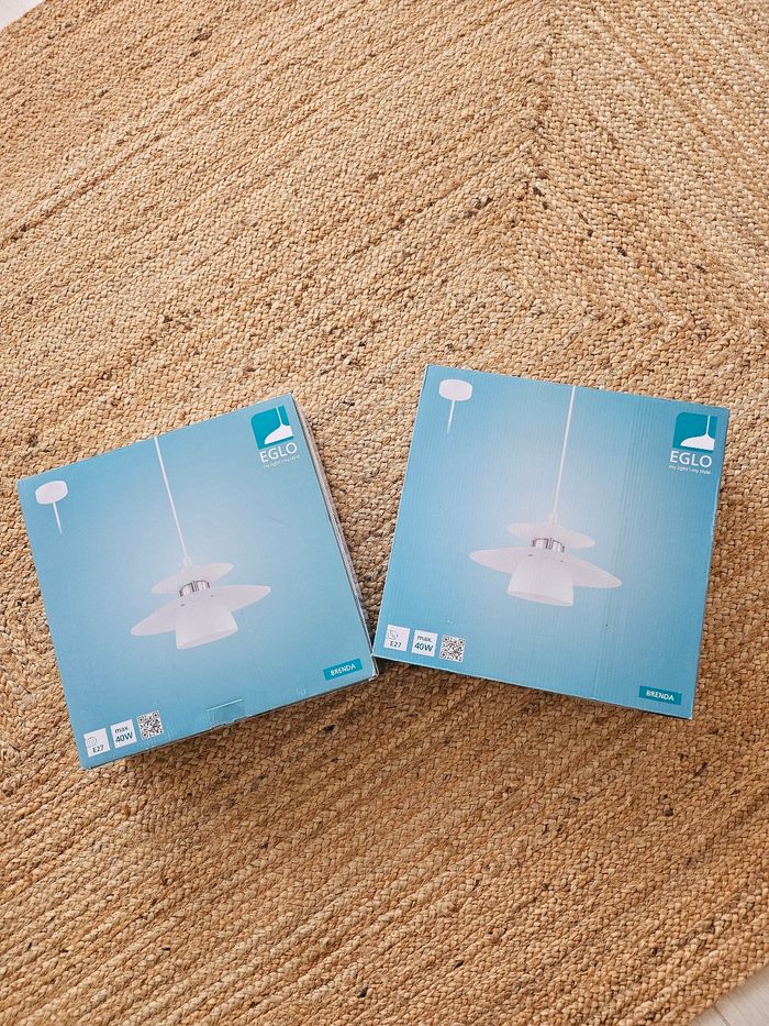 💡 Suspensions Eglo Brenda neuves 40w