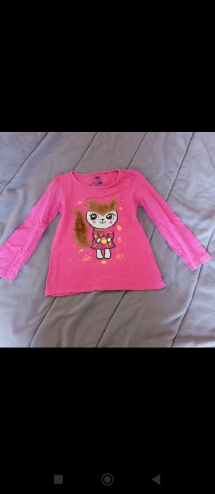 Jolie haut manche longue