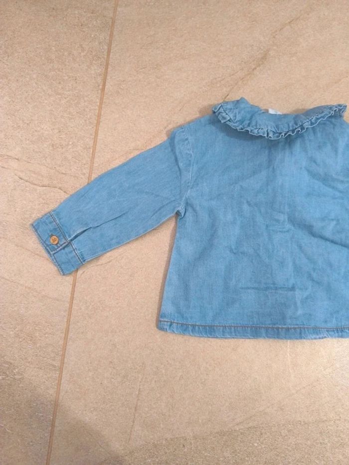 Blouse jean fine Tex 9m - photo numéro 8