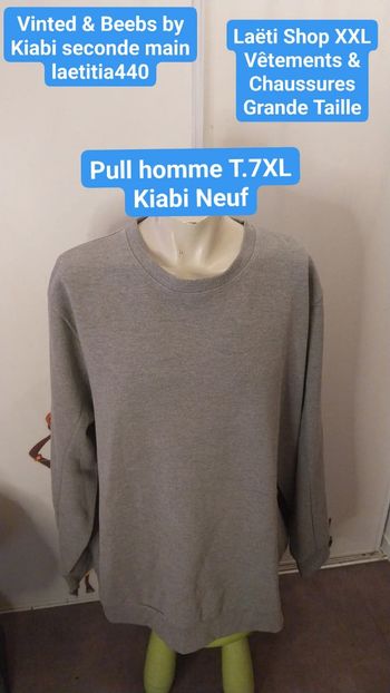 Pull homme T.7XL Kiabi
