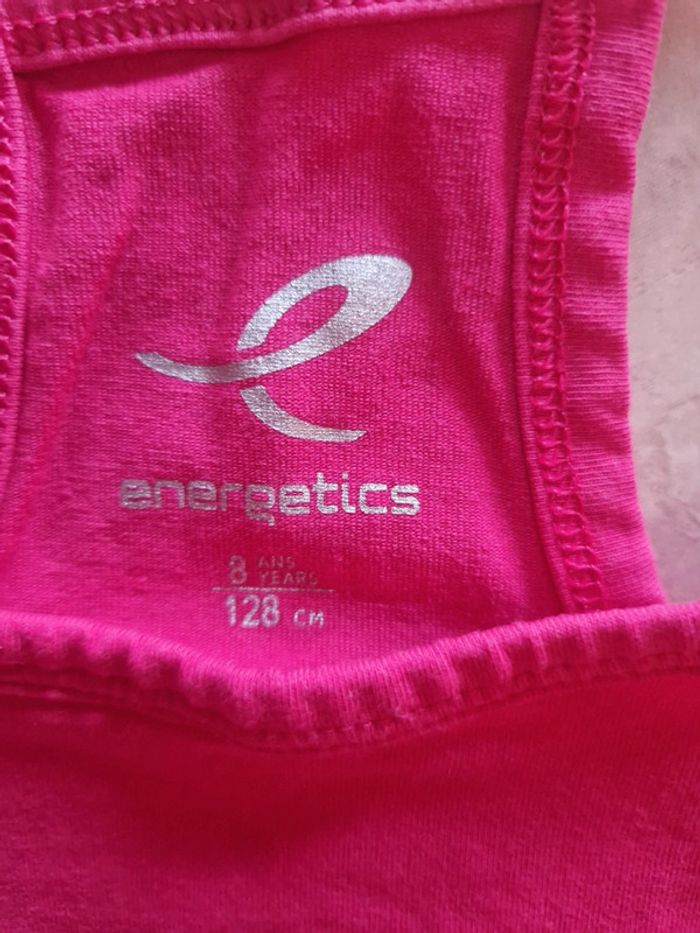 Brassiere sport rose 8 ans - photo numéro 3