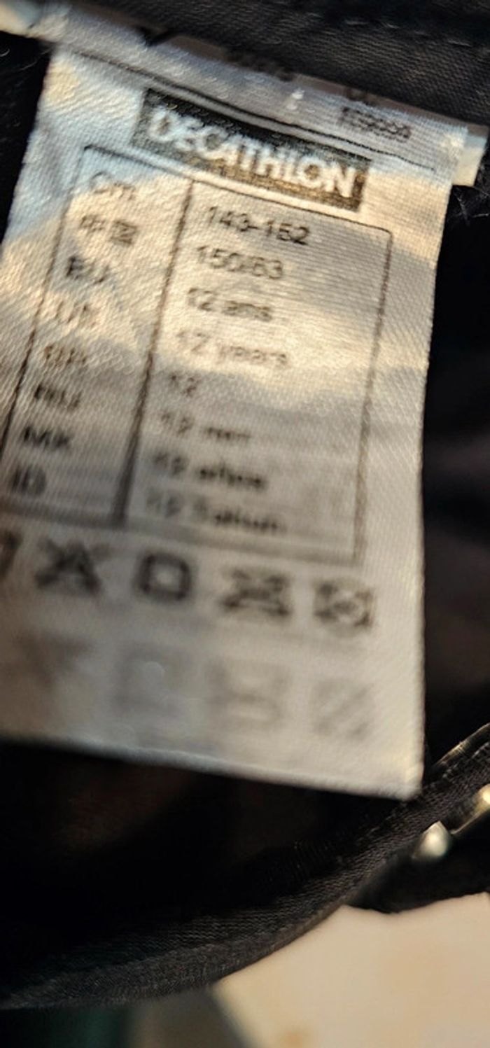 Pantalon de ski Salopette Wed'Ze Taille 12 ans - photo numéro 4