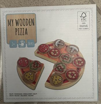 Pizza en bois